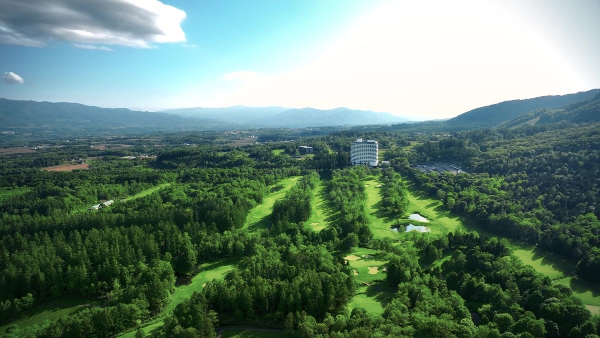 ゴルフ場全景写真