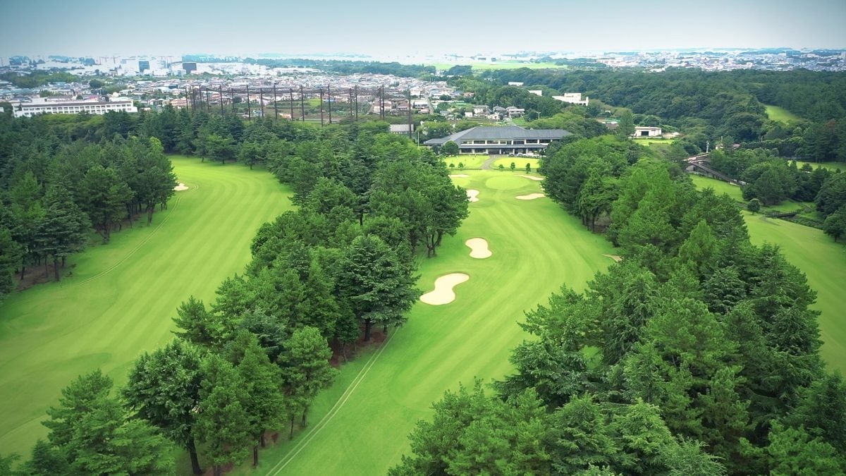 ゴルフ場全景写真