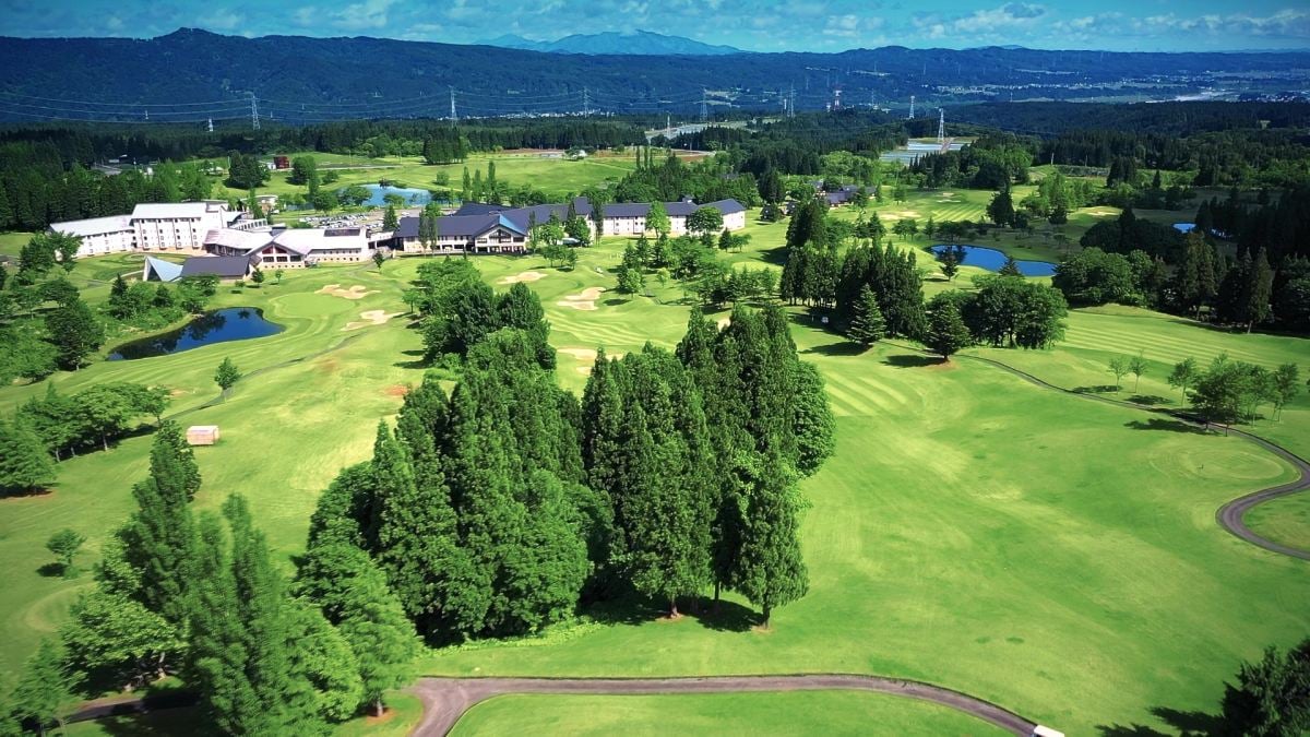 ゴルフ場全景写真