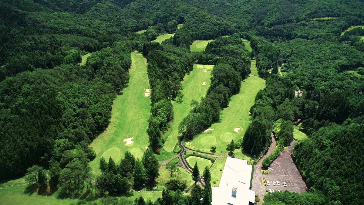 ゴルフ場全景写真