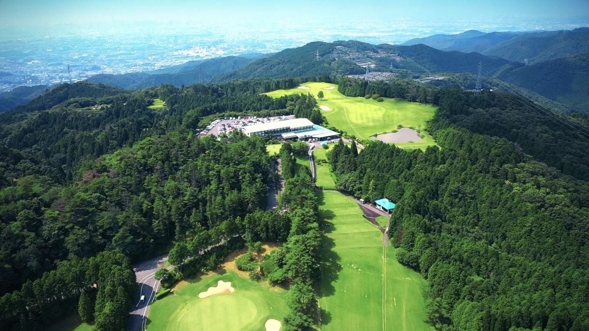 ゴルフ場全景写真