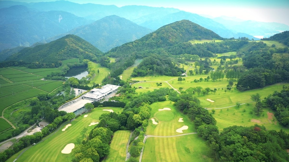 ゴルフ場全景写真