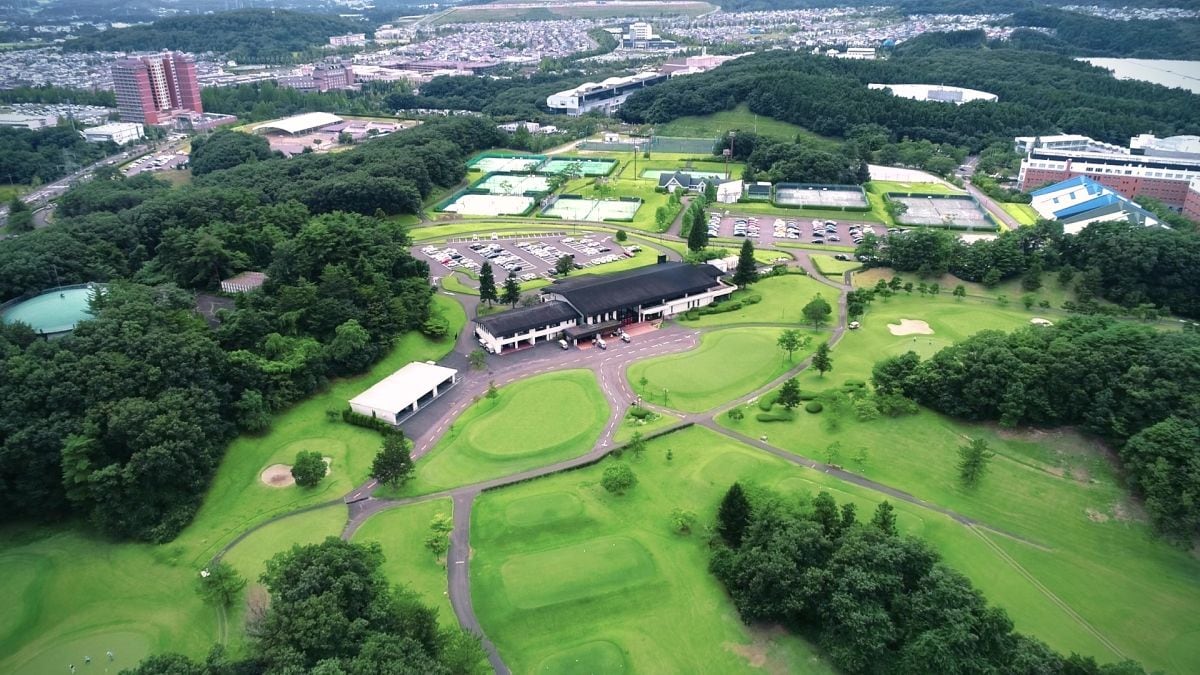 ゴルフ場全景写真