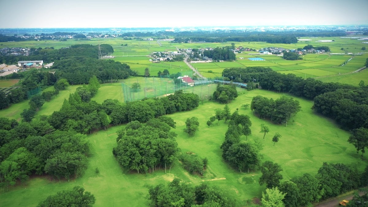 ゴルフ場全景写真