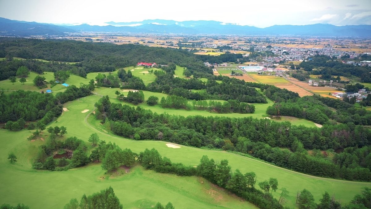 ゴルフ場全景写真