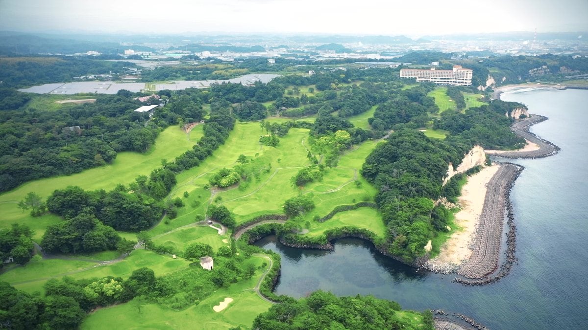 ゴルフ場全景写真
