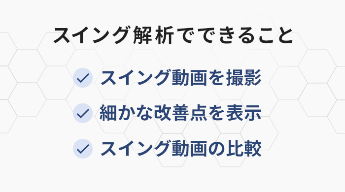 楽天ゴルフスコア管理アプリ_スイング解析